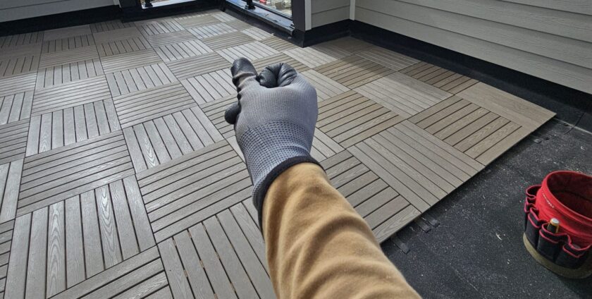 Wood Vs. Recycled Plastic Tiles