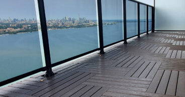 Recycled Plastic Deck Tiles