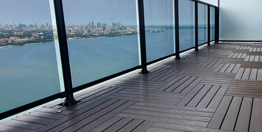 Recycled Plastic Deck Tiles