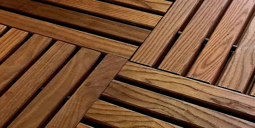 Western Red Cedar Deck Tiles