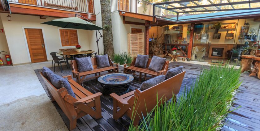 Outdoor Deck for Summer BBQs