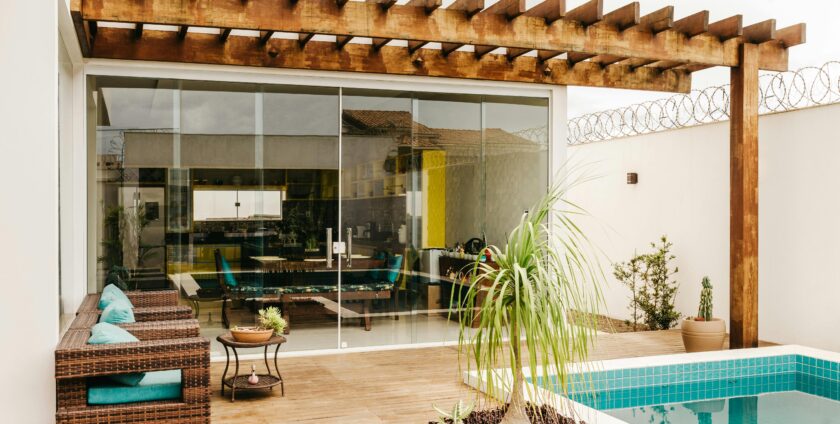 Composite Wood Pergola