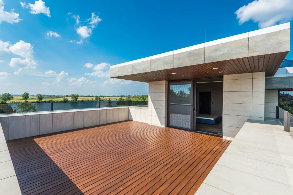 Hardwood Deck Tile