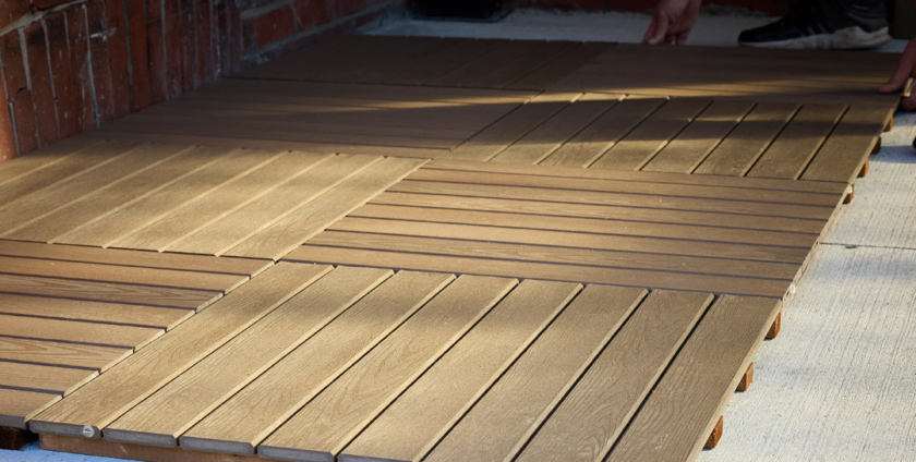 How to Cover an Ugly Concrete Condo Balcony (Without Renovation)