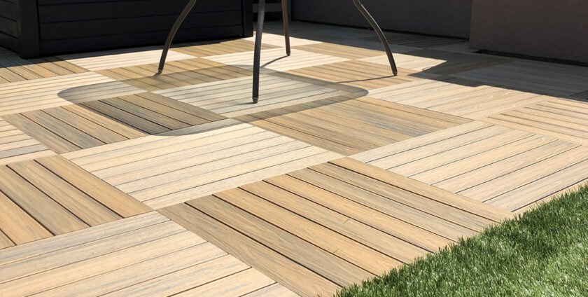Designer Deck Rooftop Patio Mix-n-Match Grass